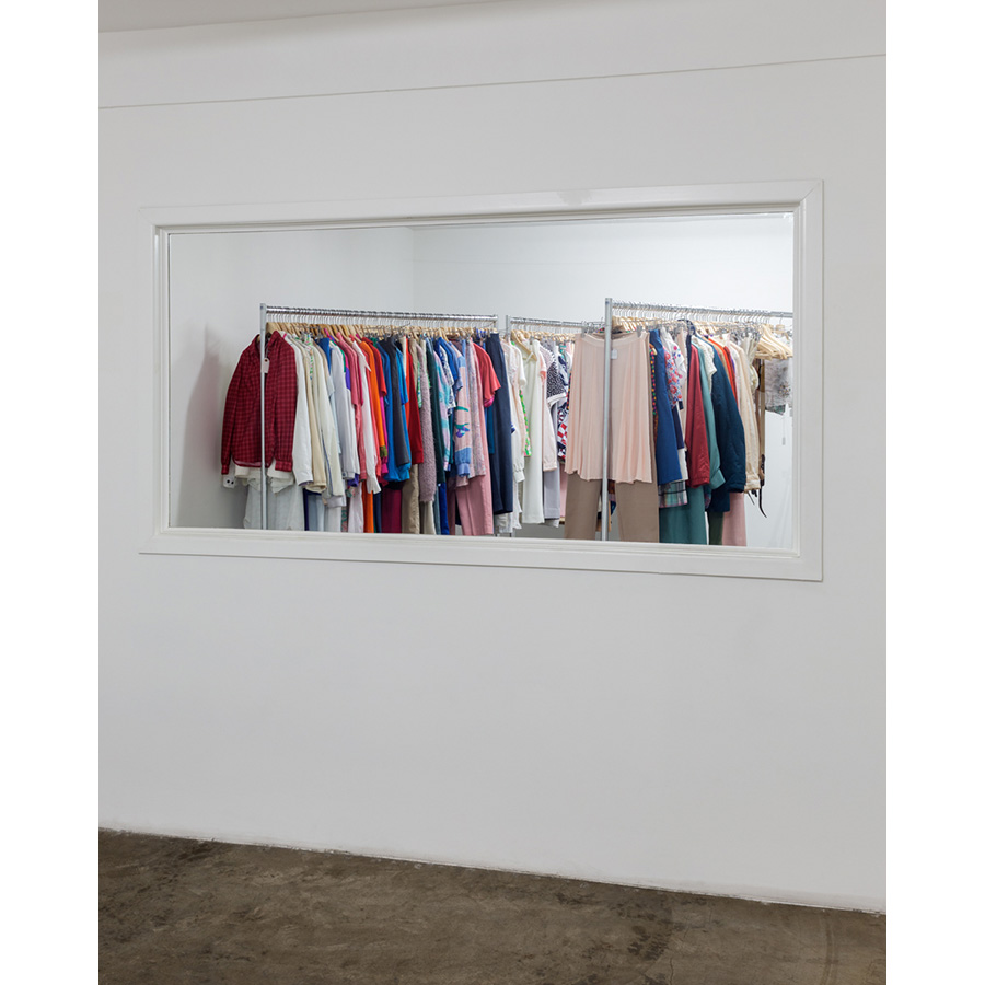 Howard Fried 
The Decomposition of My Mother's Wardrobe
2014-15
Installation view
Photo: Fredrik Nilsen