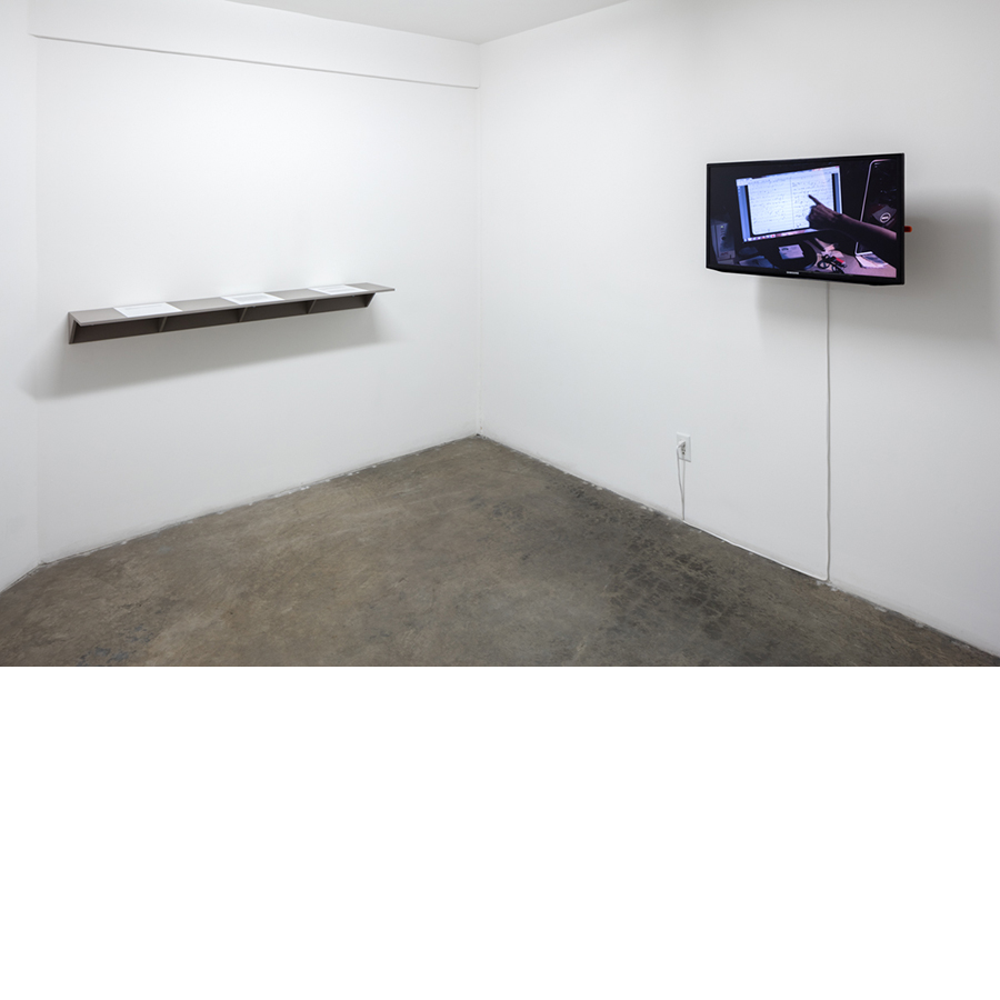 Julien Bismuth
Godel
2015
Installation view
The Box, LA
Photo: Fredrik Nilsen