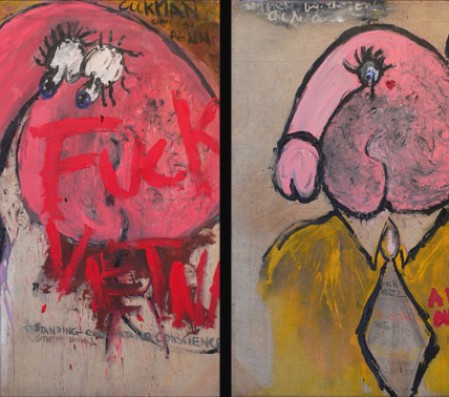 Fuck Vietnam (Early Paintings of Judith Bernstein)