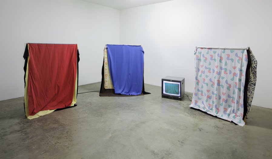 Cloths
1967
Installation View 
Video piece by Hollis Frampton
Photo: Fredrik Nilsen