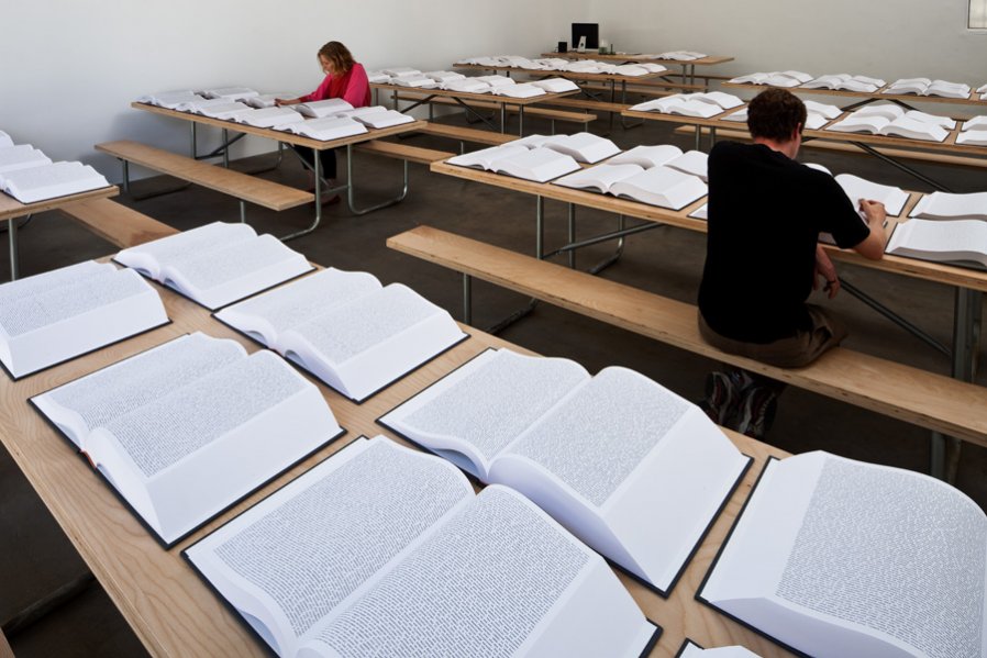 Untitled (Iraq Book Project)
2009
Installation View
Photo: Fredrik Nilsen