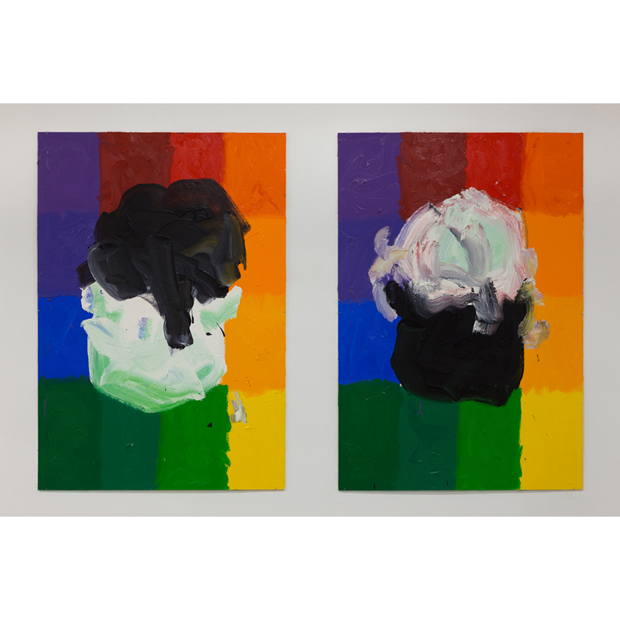ISOOUPFEHBWHELADOE #1
2007
Diptych
Oil on panel
Photo: Fredrik Nilsen