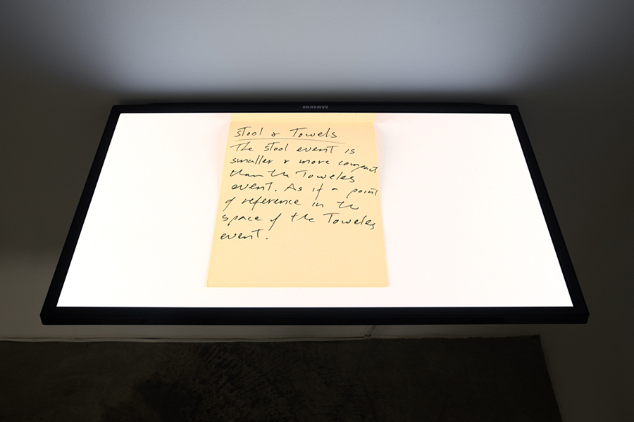 Simone Forti
Towel Notebook
2015
Video
Photo: Fredrik Nilsen Studio