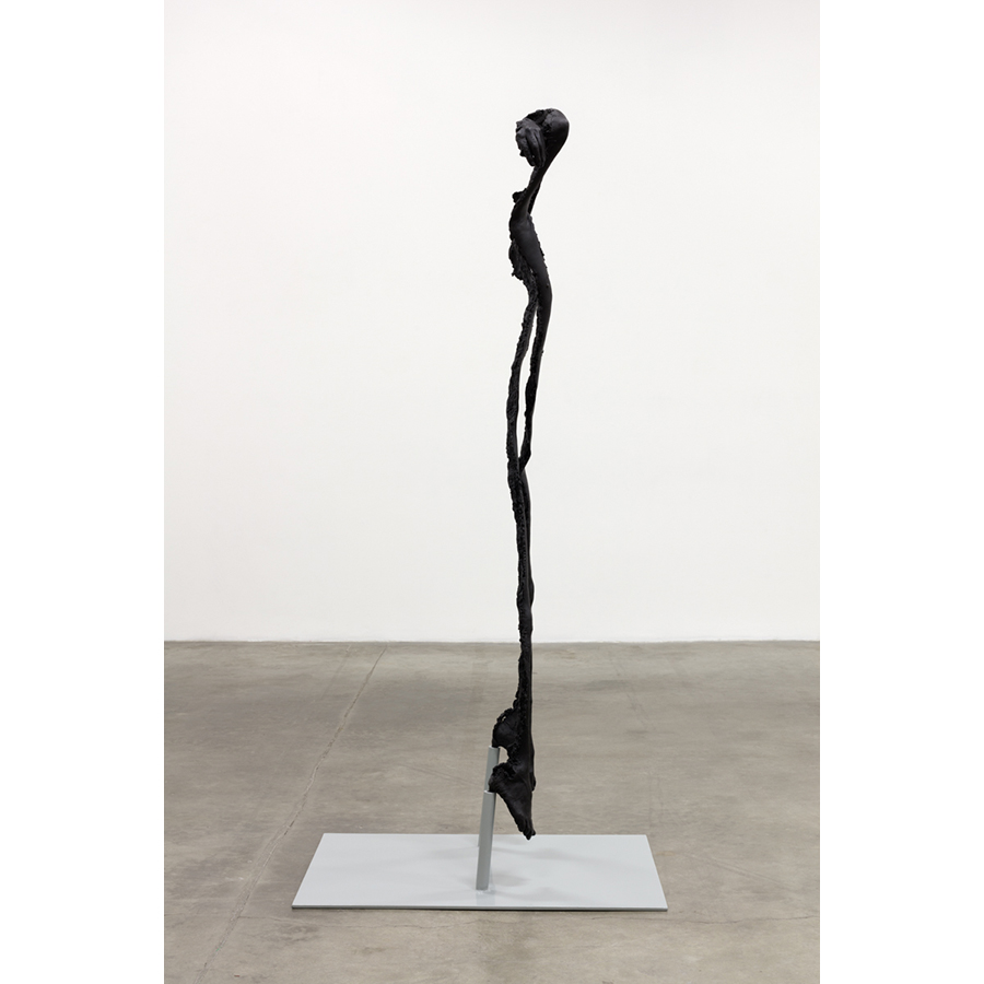 Naotaka Hiro
Tool (Crossed Arm above Head)
2016
Bronze, Steel stand, Graphite
Edition 1 of 2