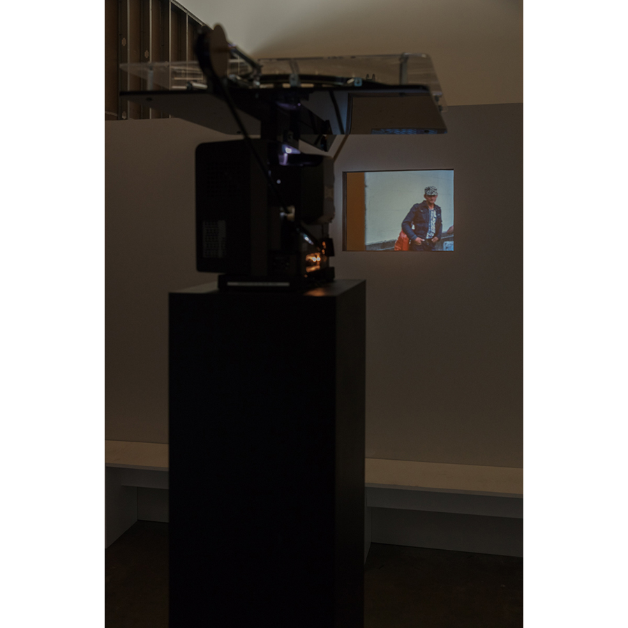 Installation view
Vokzal
2016
16mm film
Duration: 60 minutes

Photo: Fredrik Nilsen Studio.
