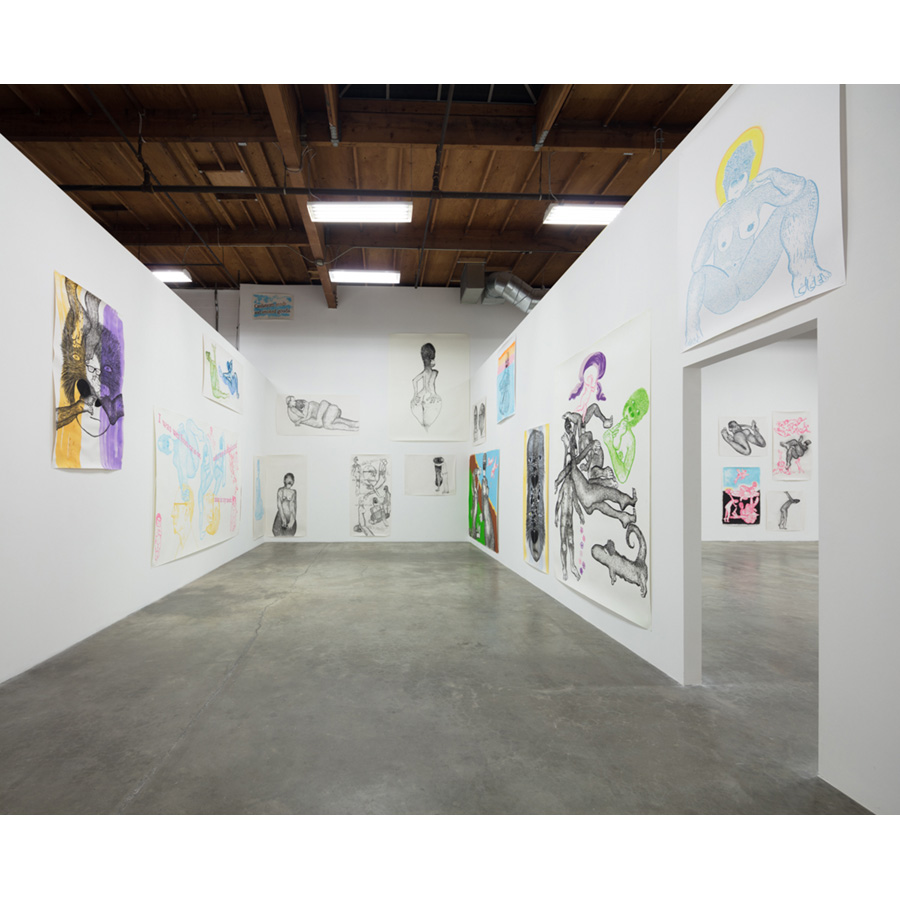 Benjamin Weissman
We Never Kissed exhibition view
The Box LA, 2017.