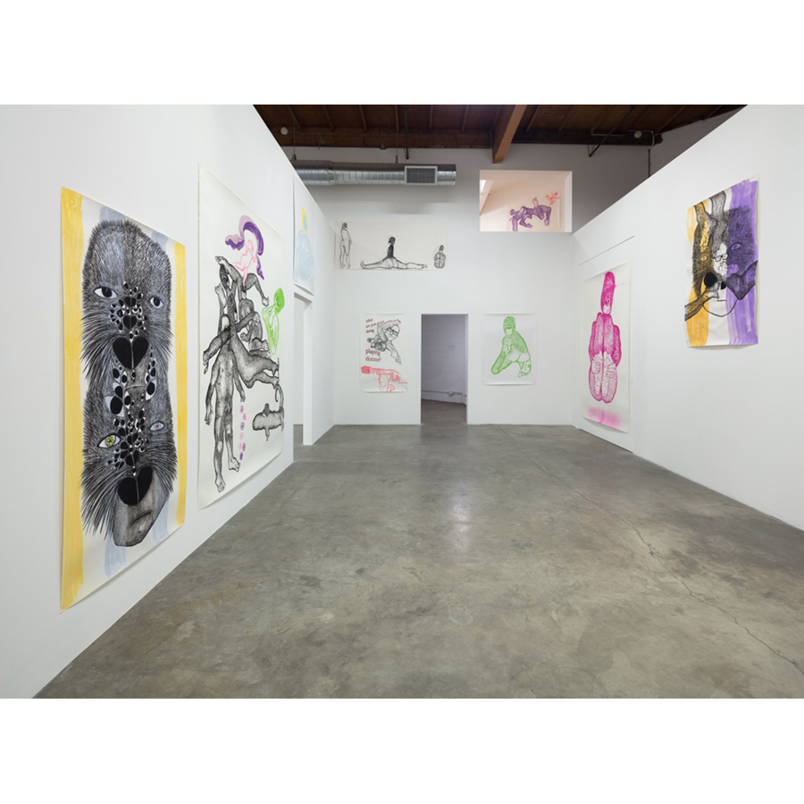 Benjamin Weissman
We Never Kissed exhibition view
The Box LA, 2017.