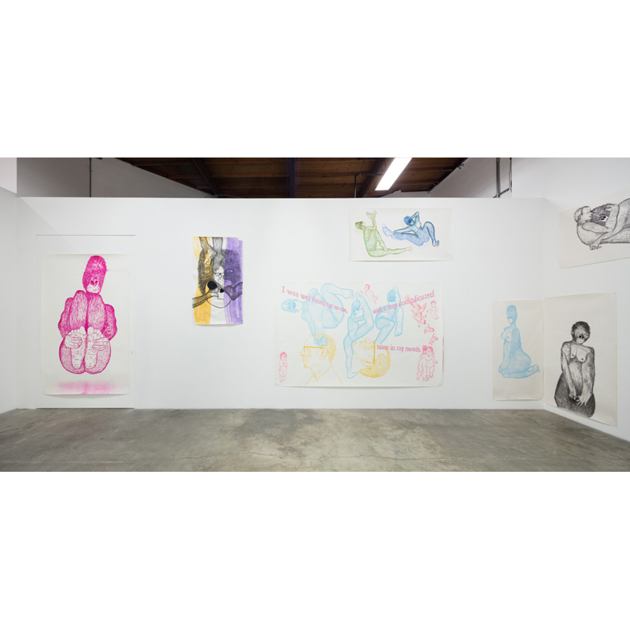 Benjamin Weissman
We Never Kissed exhibition view
The Box LA, 2017.