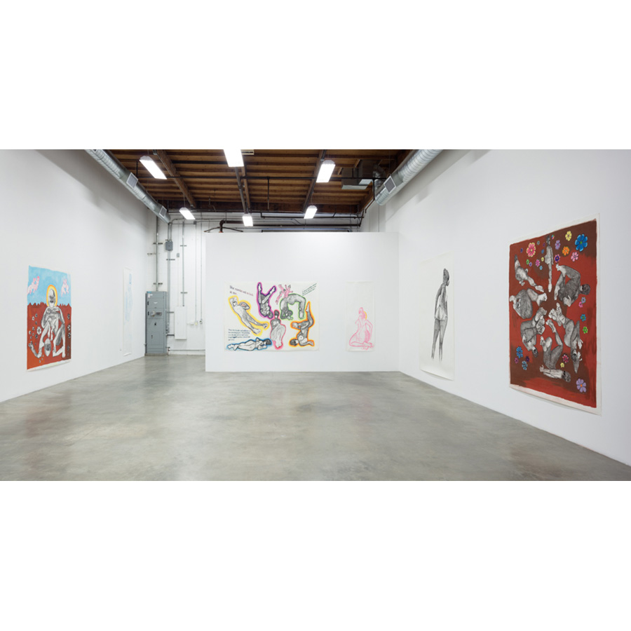 Benjamin Weissman
We Never Kissed exhibition view
The Box LA, 2017.