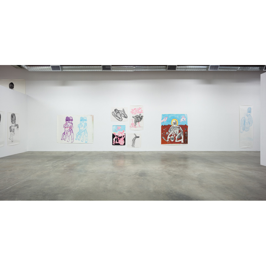 Benjamin Weissman
We Never Kissed exhibition view
The Box LA, 2017.