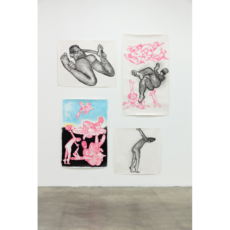 Benjamin Weissman
We Never Kissed exhibition view
The Box LA, 2017.