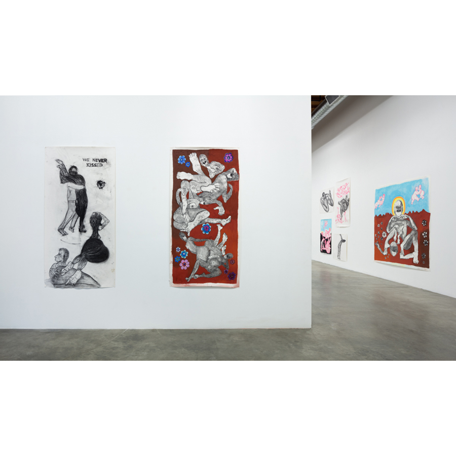 Benjamin Weissman
We Never Kissed exhibition view
The Box LA, 2017.