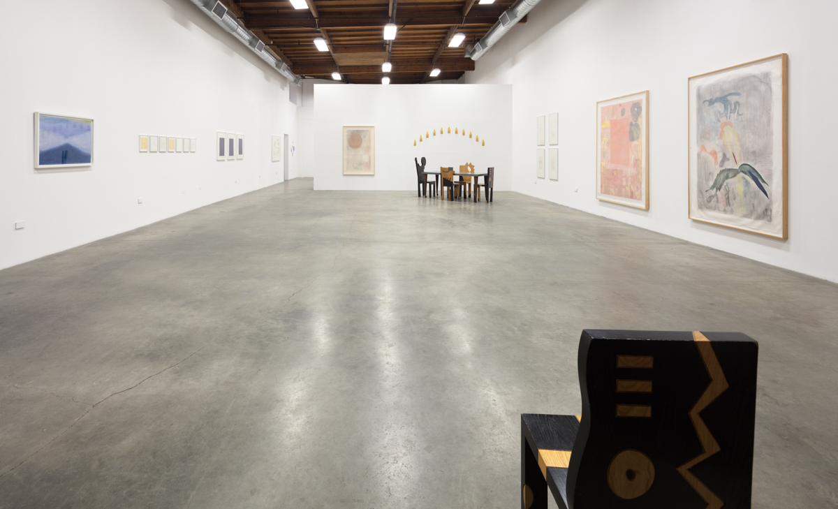 Installation view, That Which Emerges, 2018, The Box LA.