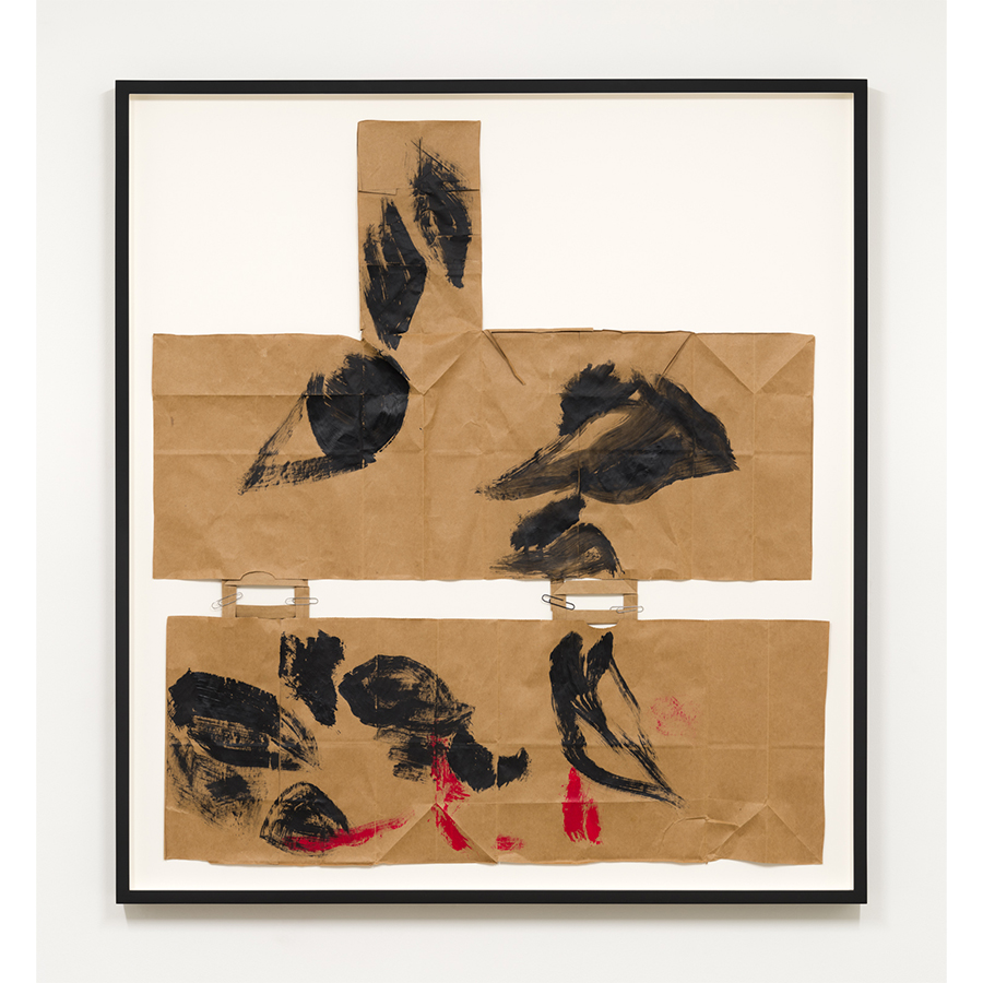 Simone Forti, Fire Bag Drawings, 2020. Photo by: Fredrik Nilsen Studio.