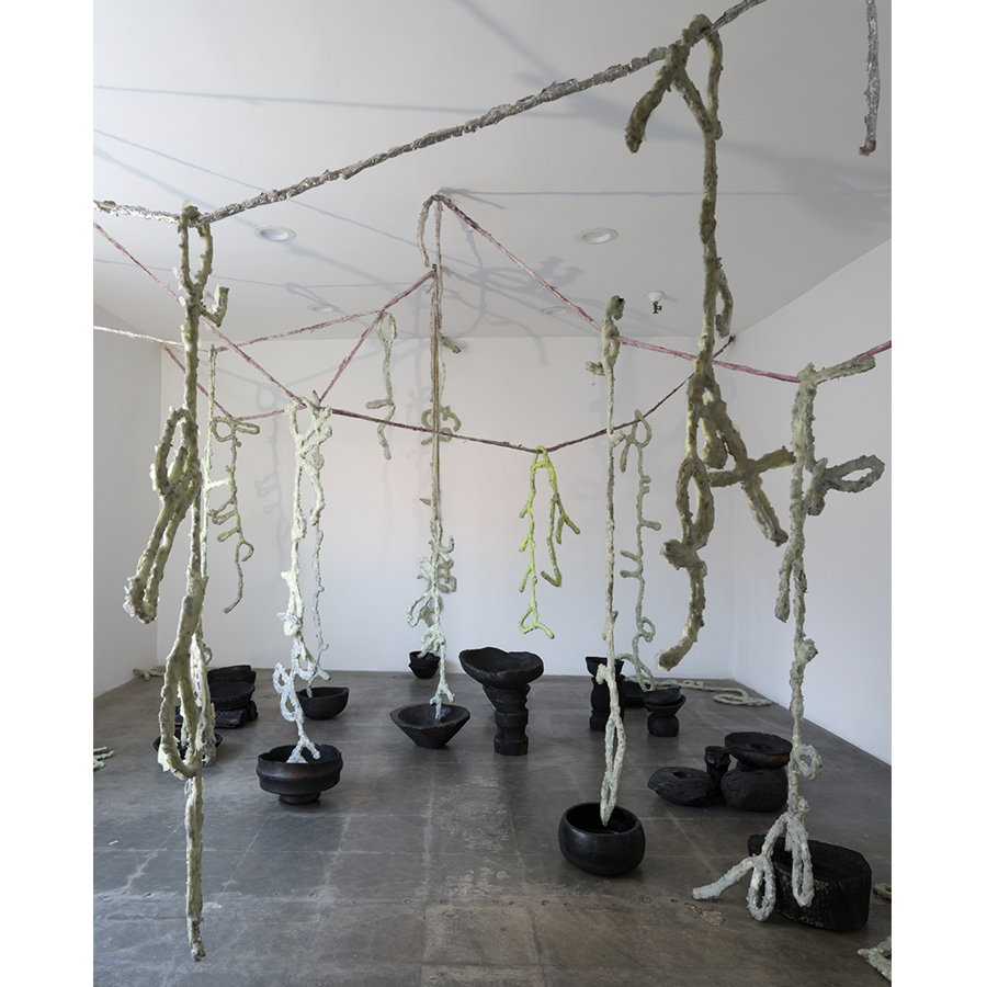 “Sarcophagus Telephone, installation view, The Box LA, 2022. Photo by: Fredrik Nilsen Studio.