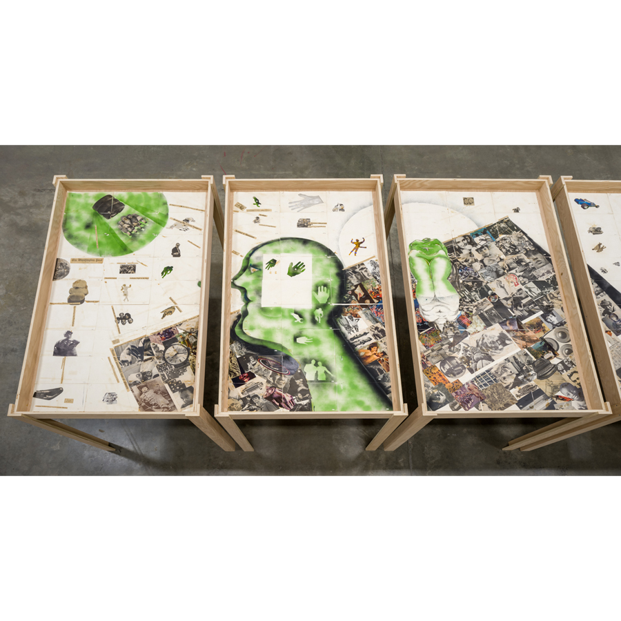 Panels for the Walls of the World [Original Collages] Phase 2. 1970.