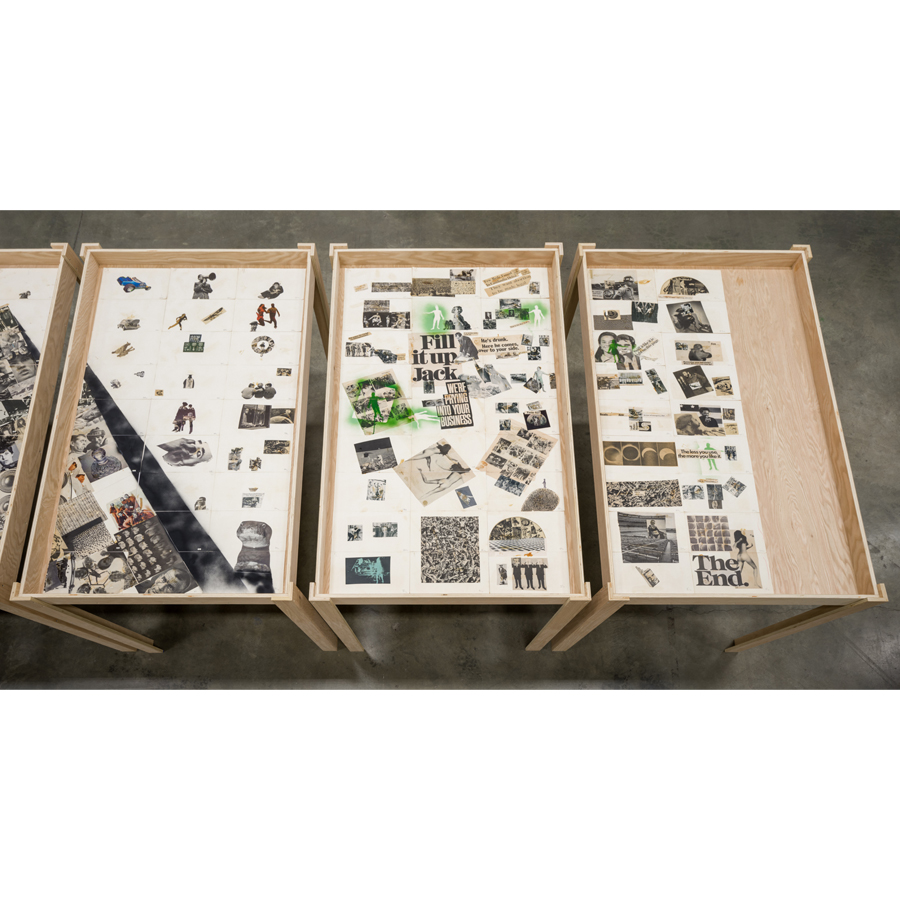 Panels for the Walls of the World [Original Collages] Phase 2. 1970.
