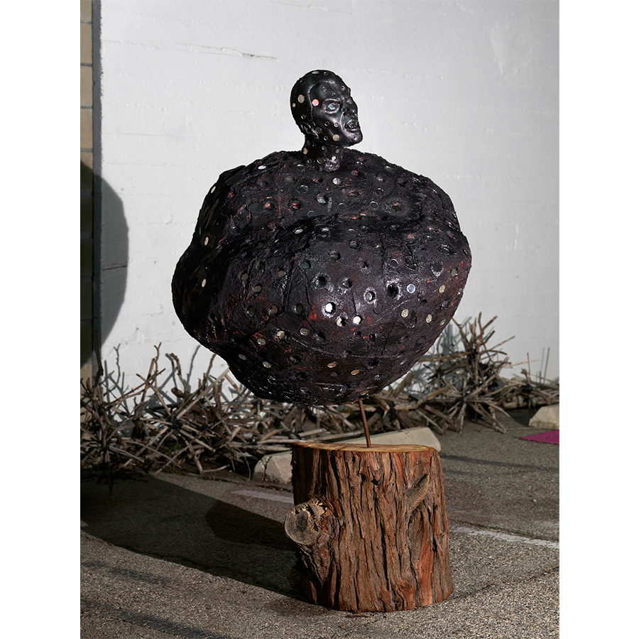 Installation view of