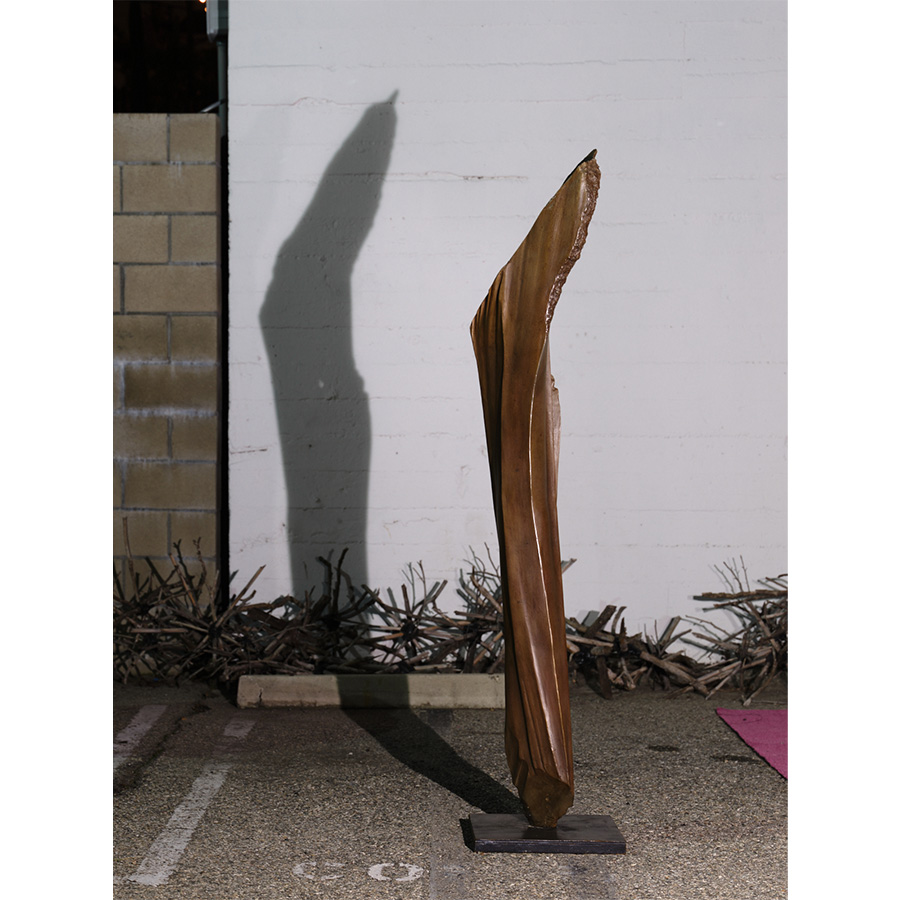 Installation view of