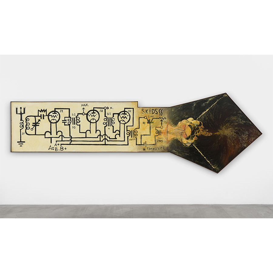 Wally Hedrick, Your Cliterin Geometry/The Artist's Life/Skids SS, 1979-80. Photo: Paul Salveson.